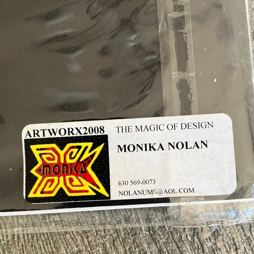 Monika Nolan Original Digital Artwork Matted